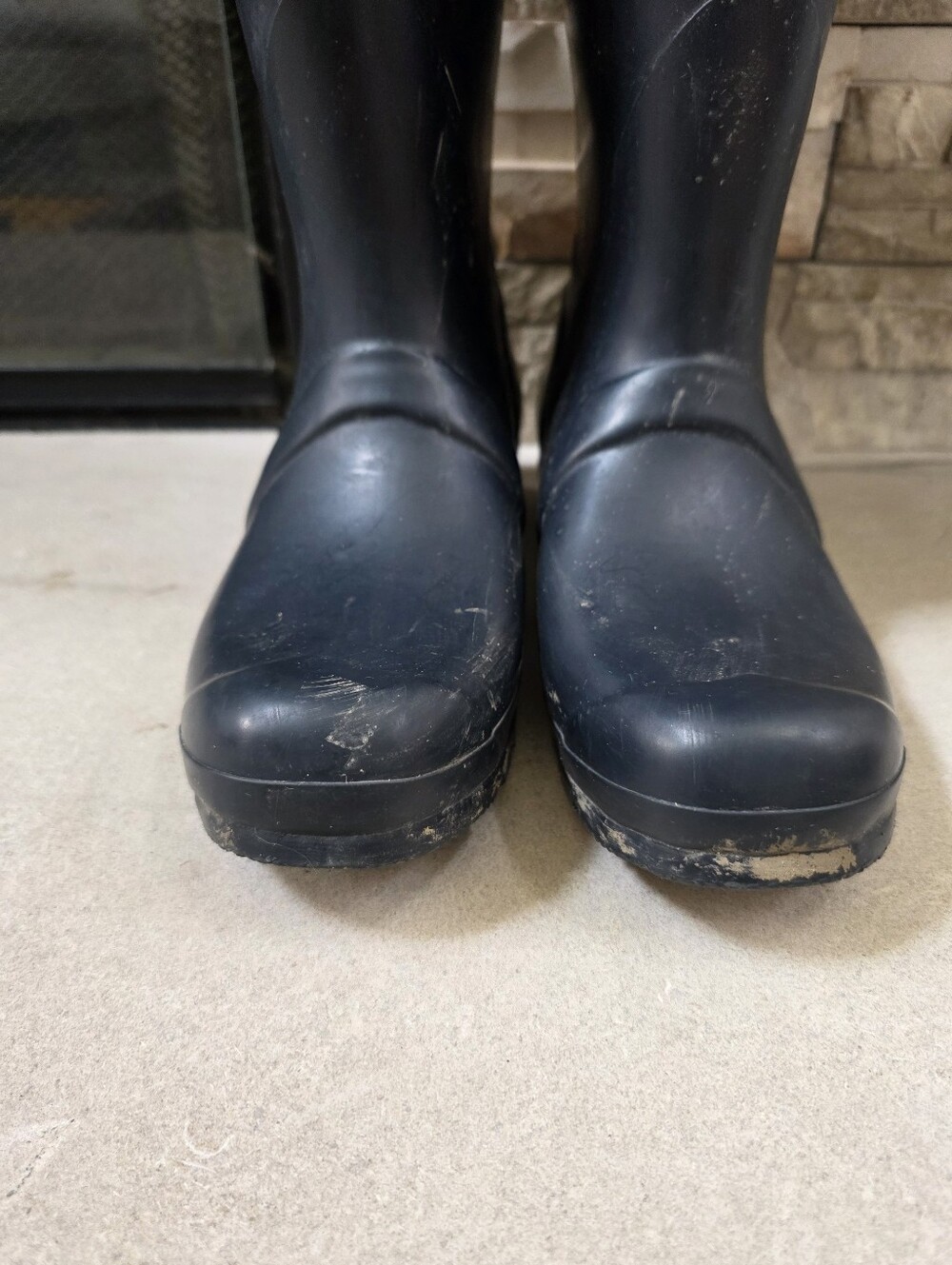 Hunter Women's Original Tall Rain Boots Black Knee High 7M/8F - Picture 3 of 13
